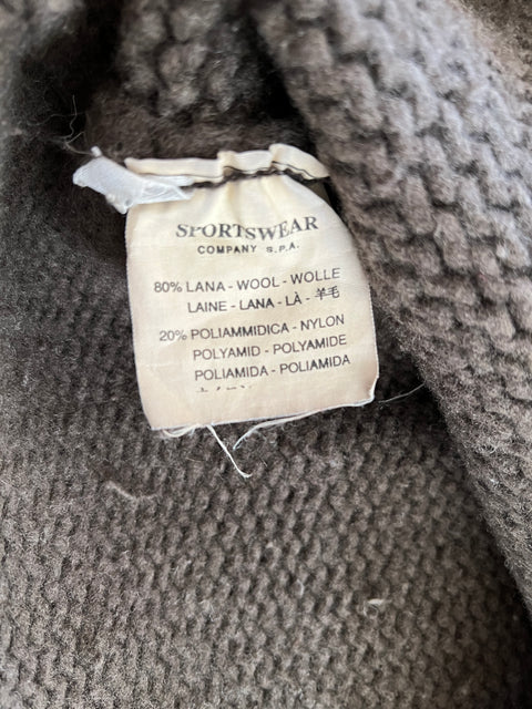 AW2000 VINTAGE STONE ISLAND HEAVY WOOL KNIT SWEATER