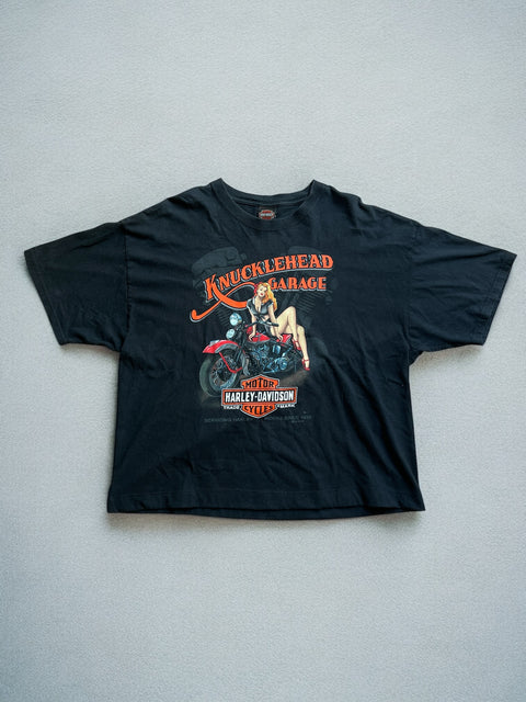 VINTAGE HARLEY DAVIDSON “KNUCKLEHEAD GARAGE” TEE