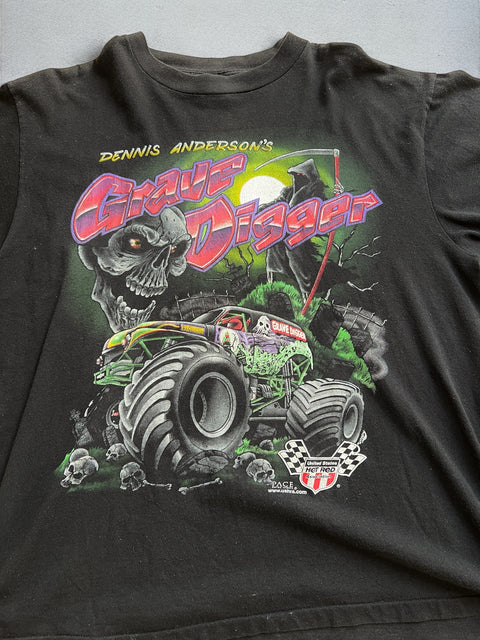 VINTAGE GRAVE DIGGER TEE