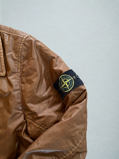 STONE ISLAND MUSSOLA GOMMATO TRENCH JACKET